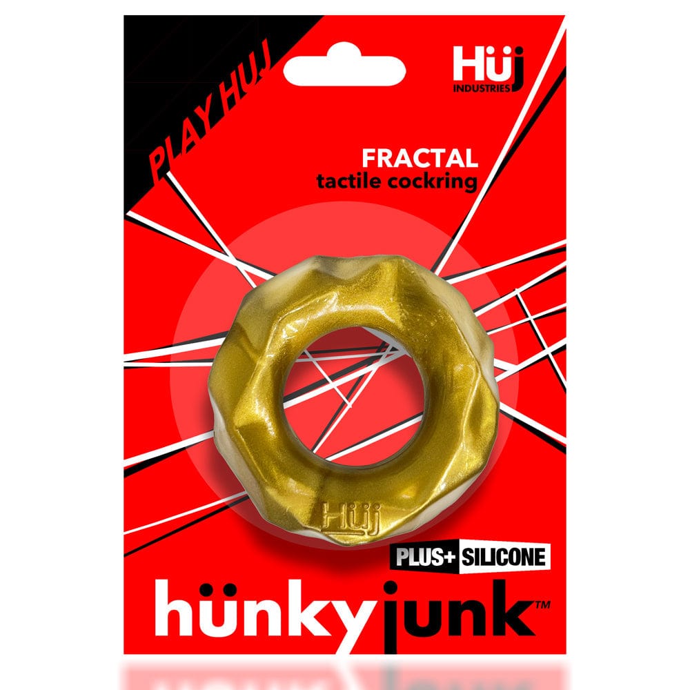 Hunkyjunk For Him FRACTAL tactile cockring BRONZE