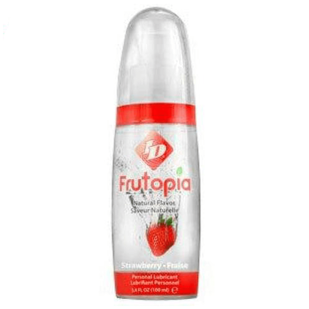 ID LUBRICANTS Lubes Strawberry 3.4 fl oz Pump Bottle ID FRUTOPIA Strawberry 3.4 fl oz Pump Bottle