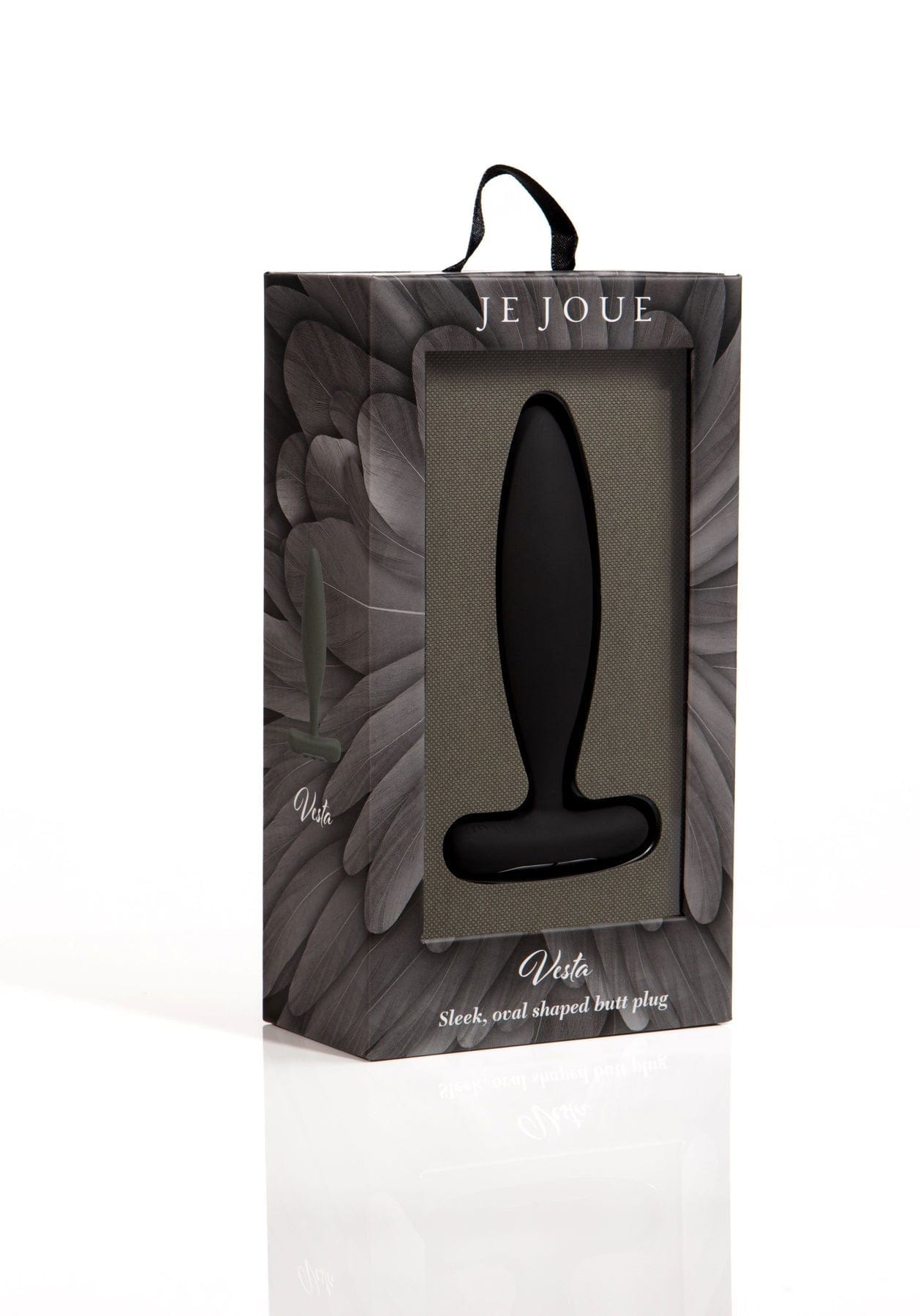Je Joue Anal Toys Vesta Vibrating Butt Plug Black