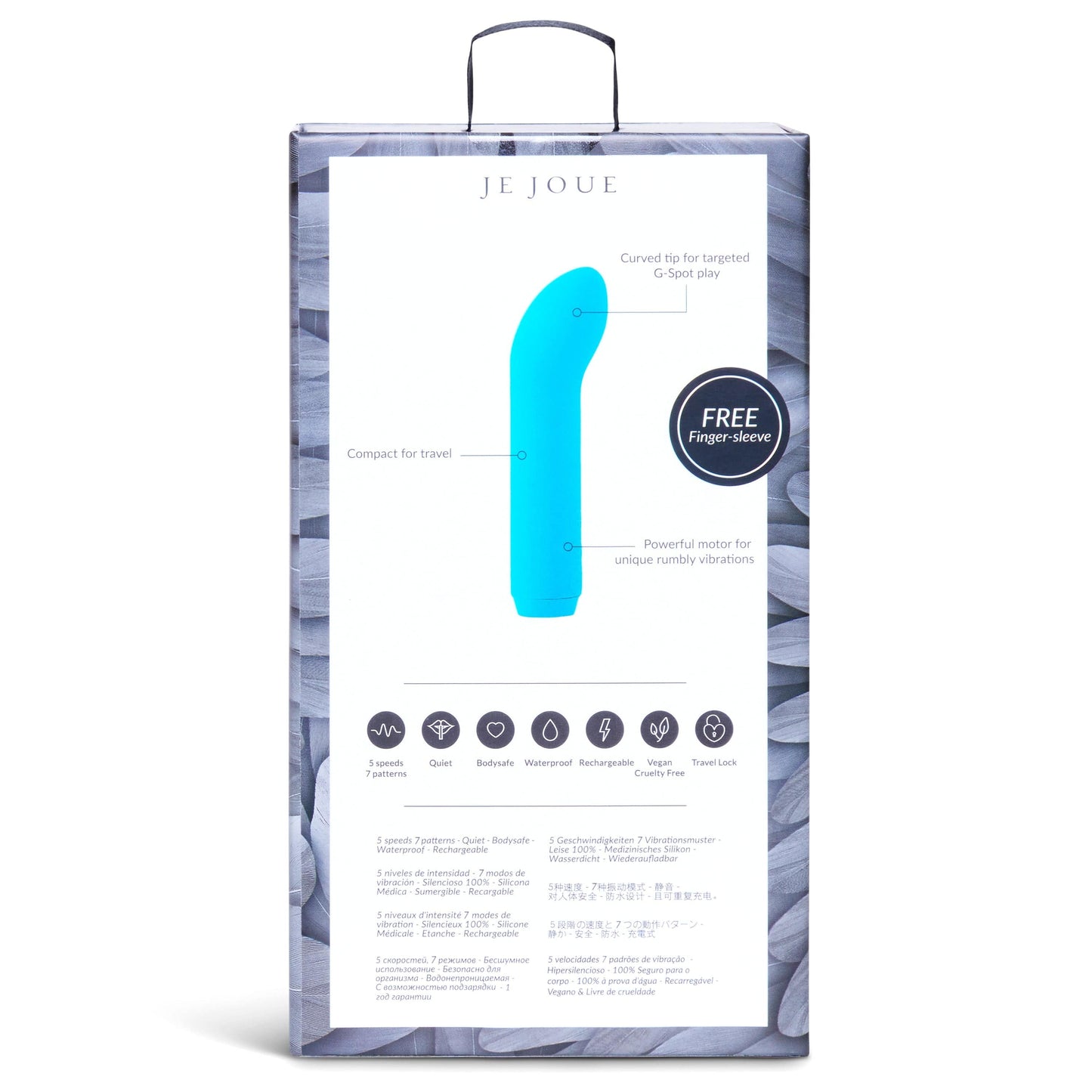 Je Joue Vibrators Teal Je Joue G-Spot Clitoral Vibrator Teal