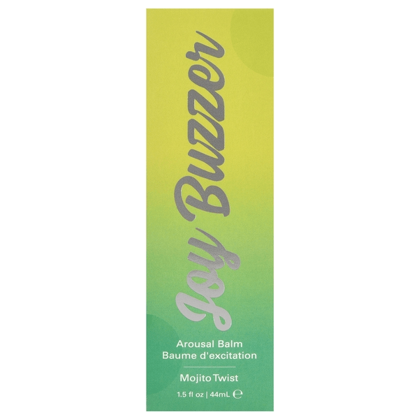 Jelique Lubes JOY BUZZER Clitoral Arousal Balm - Mojito Twist 1.5oz | 44mL
