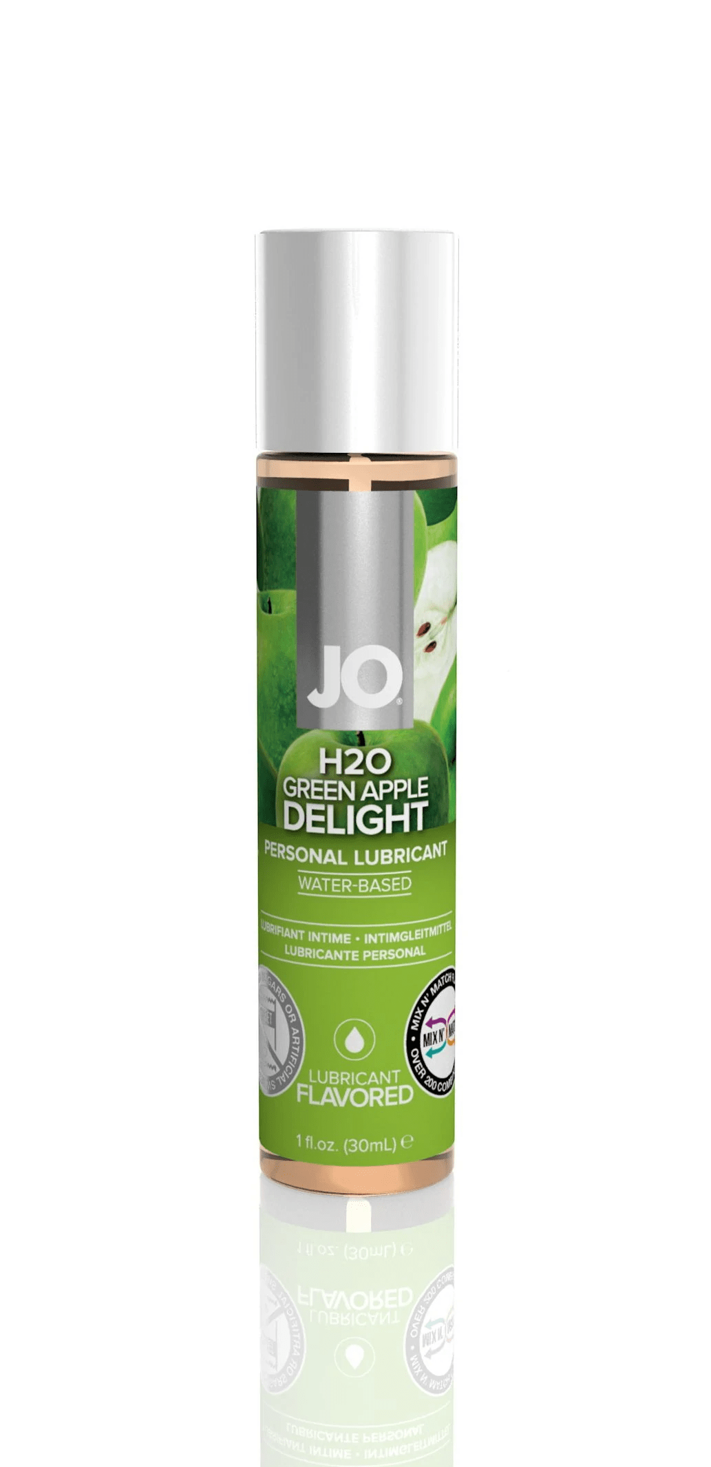 JO Lubricants Lubes Default JO H2O - Green Apple - Lubricant 1 floz / 30 mL