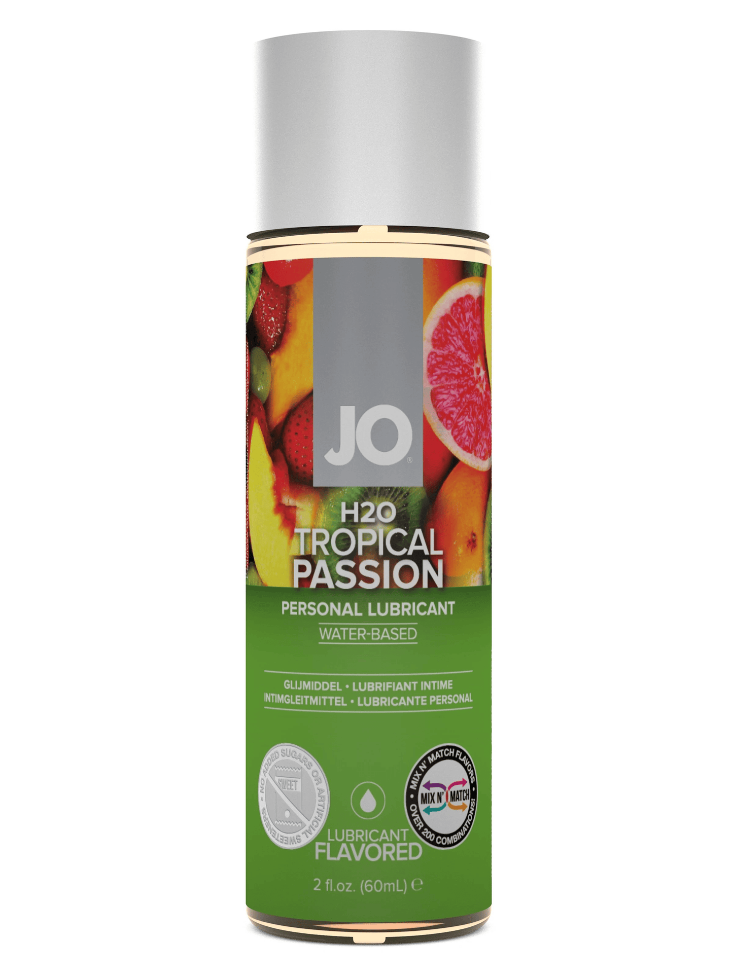 JO Lubricants Lubes Default JO H2O - Tropical Passion - Lubricant 2 floz / 60 mL