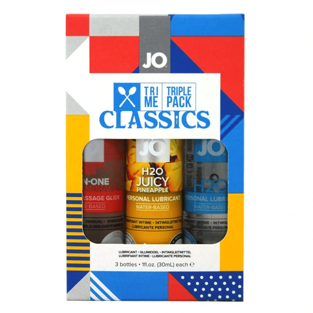 JO Lubricants Lubes System Jo Tri-Me Triple Pack Classics