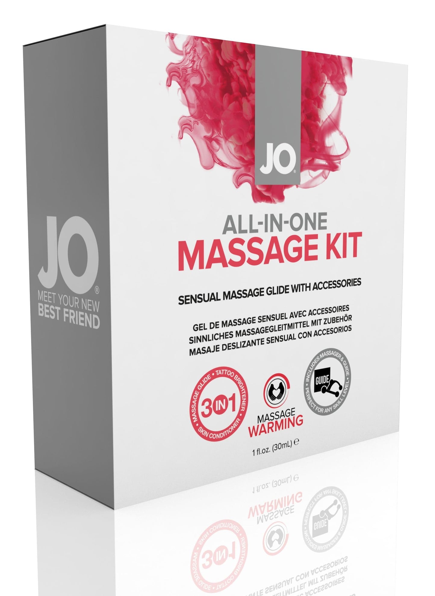 JO Lubricants Other Default JO All-In-One Massage Glide Kit - Warming - Gift Set 1 floz / 30 mL