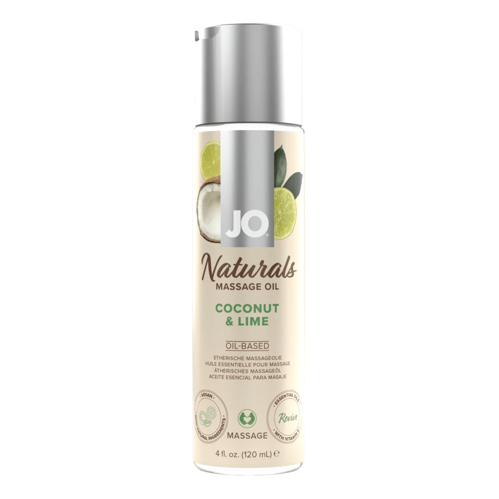 JO Lubricants Other JO Naturals - Coconut & Lime - Massage 4 floz / 120 mL