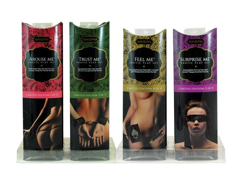 Kama Sutra Accessories / Miscellaneous Display - Erotic Play Set Prepack