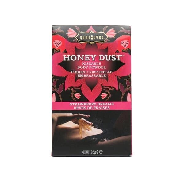 Kama Sutra Lubes Honey Dust Body Powder Strawberry Dreams (1oz)