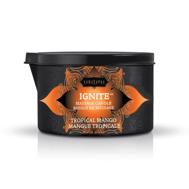 Kama Sutra Lubes Ignite Massage Oil Candle Tropical Mango