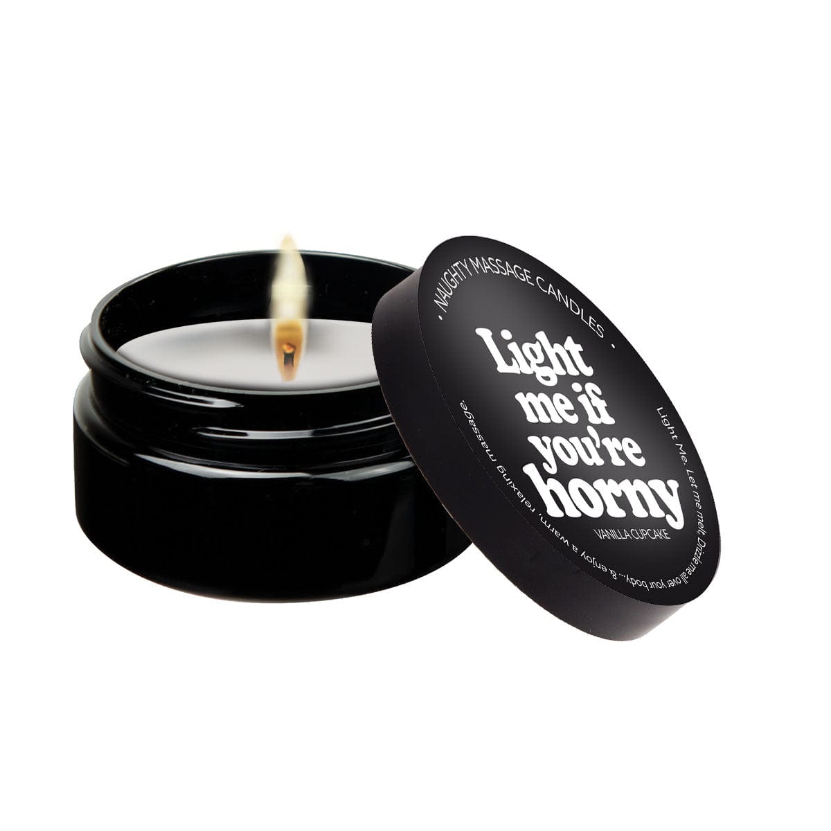 Kama Sutra Lubes Light Me If You're Horny - Naughty Mini Massage Candle