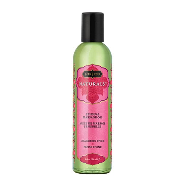 Kama Sutra Lubes Naturals Massage Oil Strawberry Dreams (8oz)