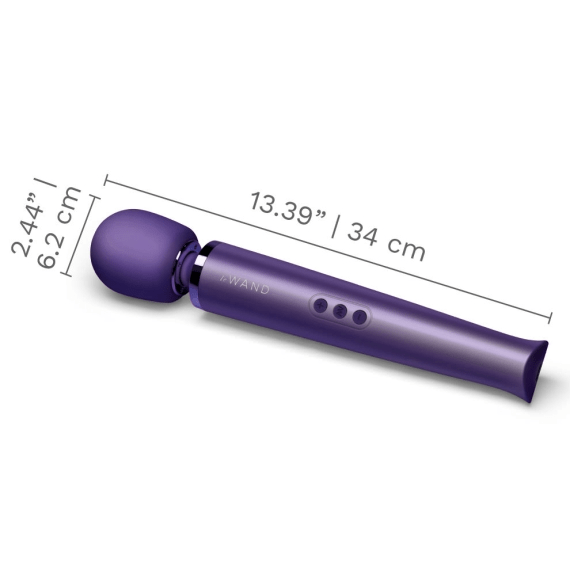 LE Wand Vibrators Rechargeable Vibrating Massager - Purple