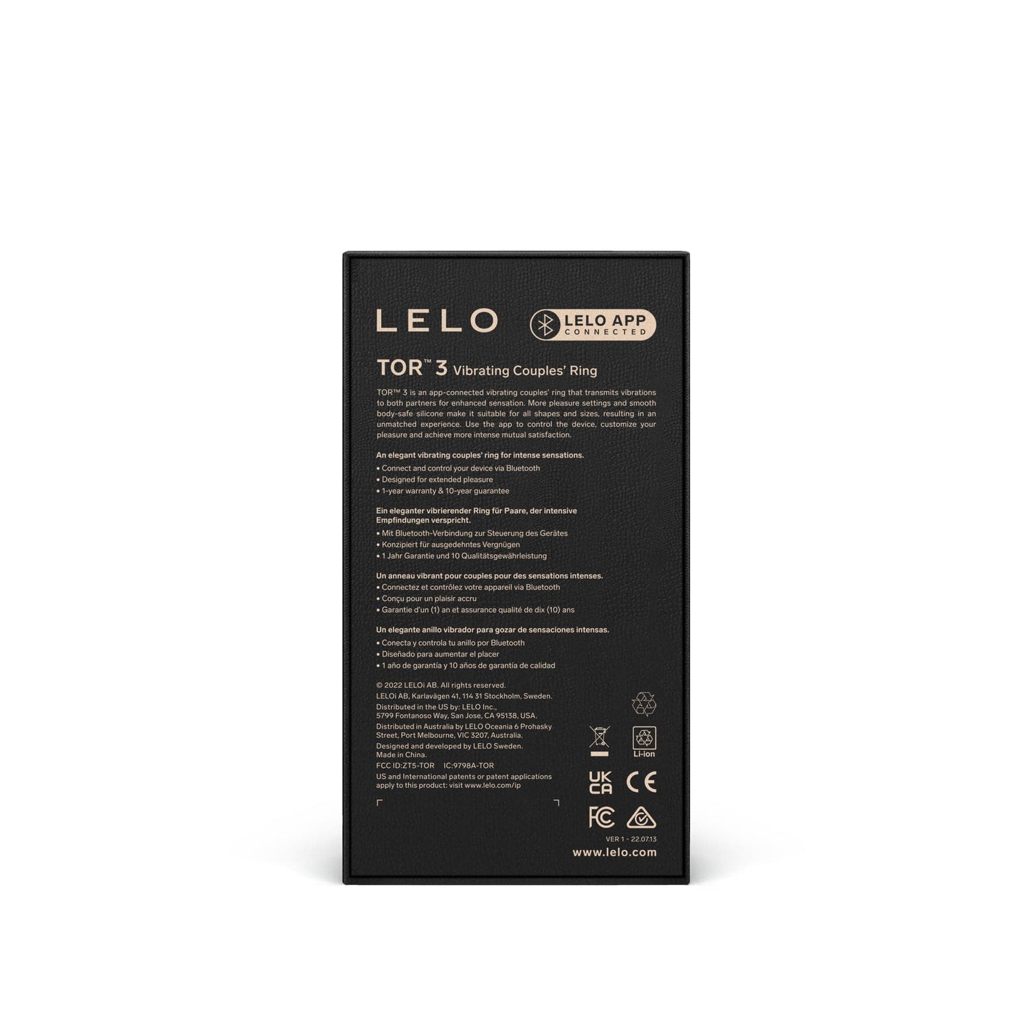 Lelo For Him LELO TOR™ 3 Black