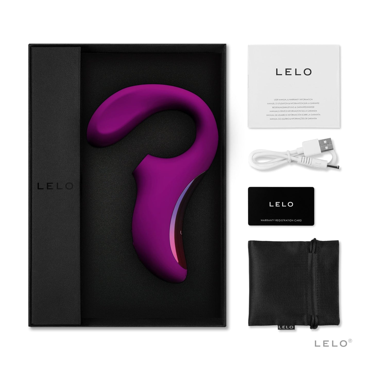 Lelo Vibrators Enigma Deep Rose