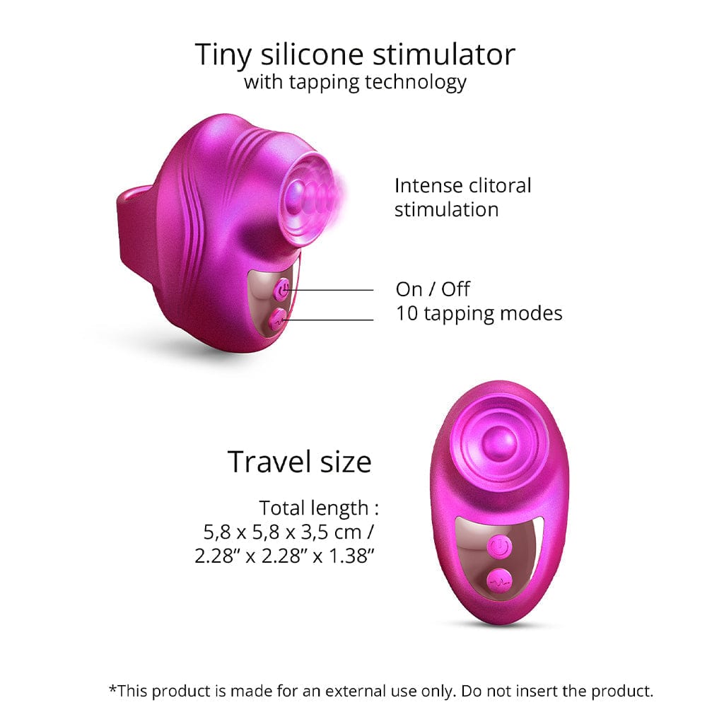 LOVE TO LOVE Vibrators KISSCOOL - IRIDESCENT BERRY