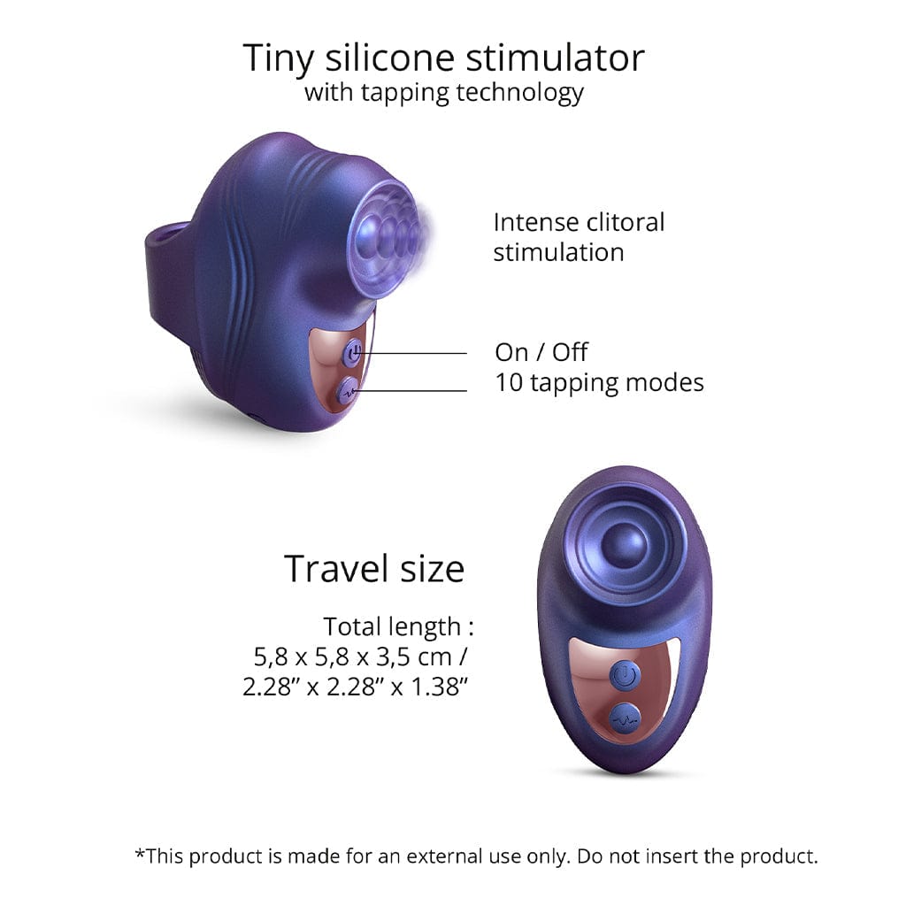 LOVE TO LOVE Vibrators KISSCOOL - IRIDESCENT INDIGO