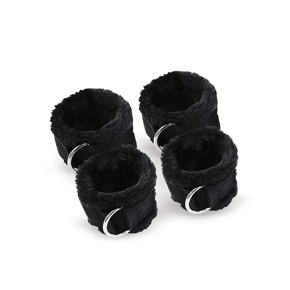 NOBÜ BDSM BR1 UNDER THE BED RESTRAI - BLACK