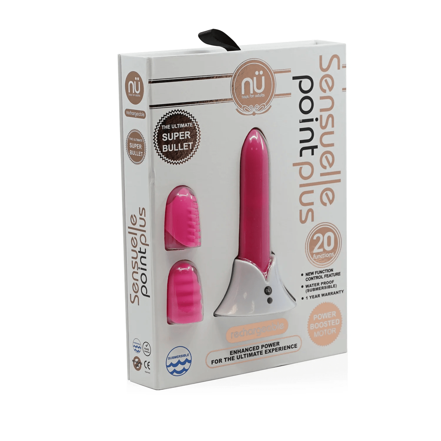 Nu Sensuelle Vibrators Nu Sensuelle POINT PLUS - PINK