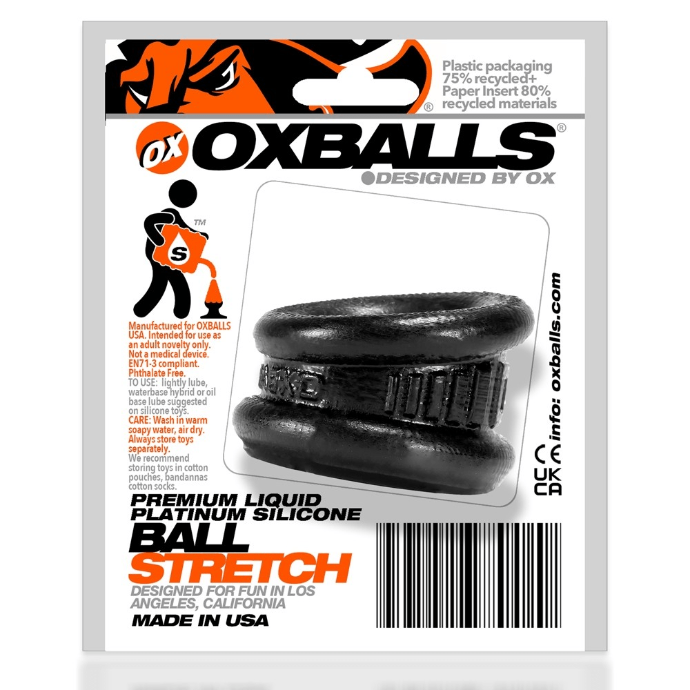 OXBALLS For Him Oxballs NEO ANGLE, ballstretcher - BLACK
