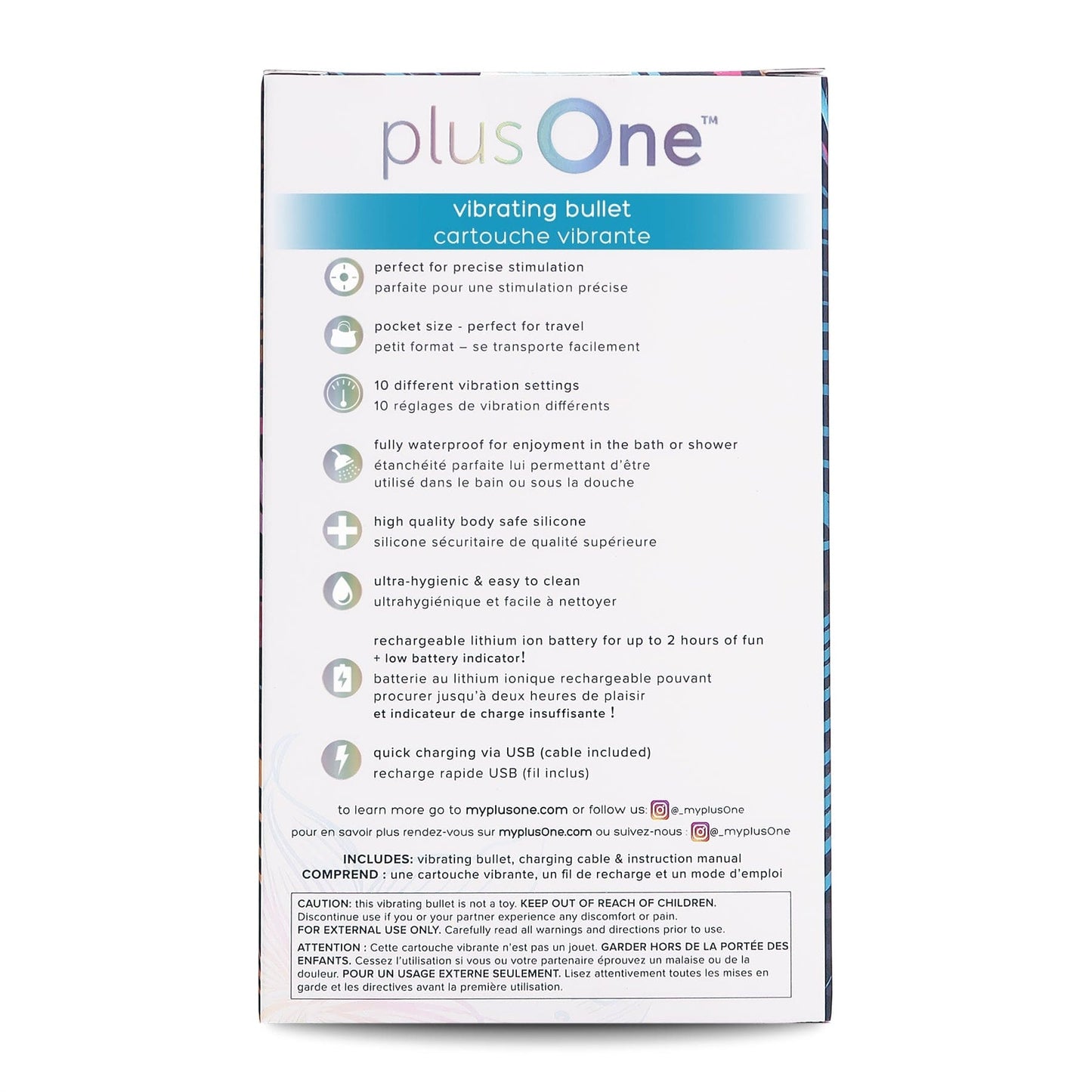 plusOne Vibrators Vibrating bullet