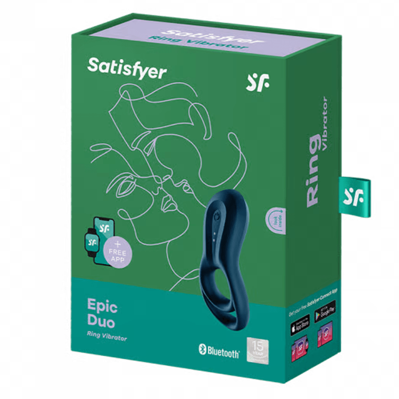 Satisfyer For Him Epic Duo Dark Blue