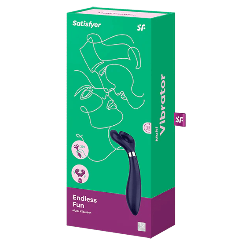 Satisfyer Vibrators Endless Fun - Blue