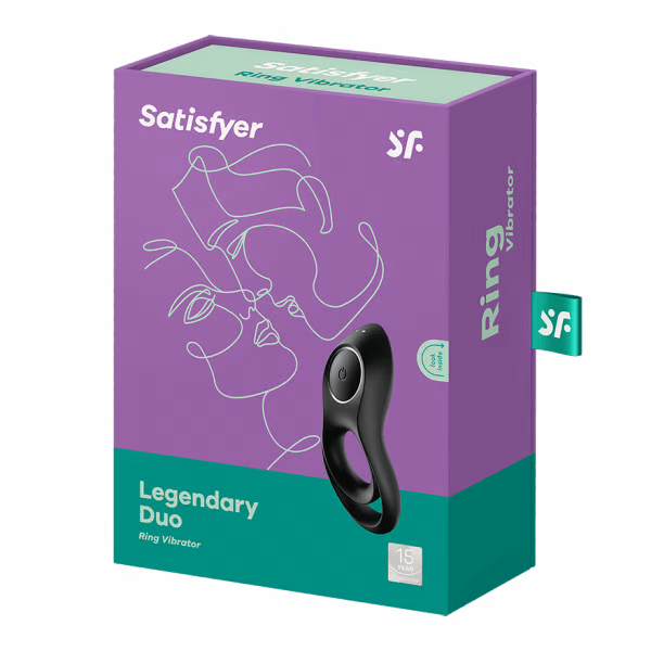 Satisfyer Vibrators Legendary Duo Black