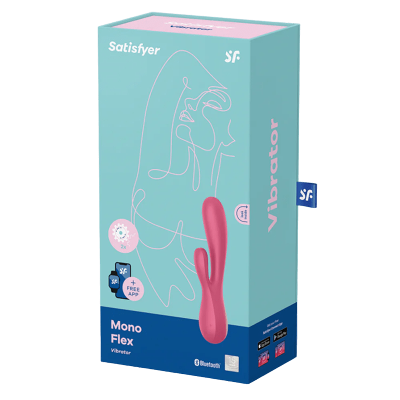 Satisfyer Vibrators Mono Flex red - Red