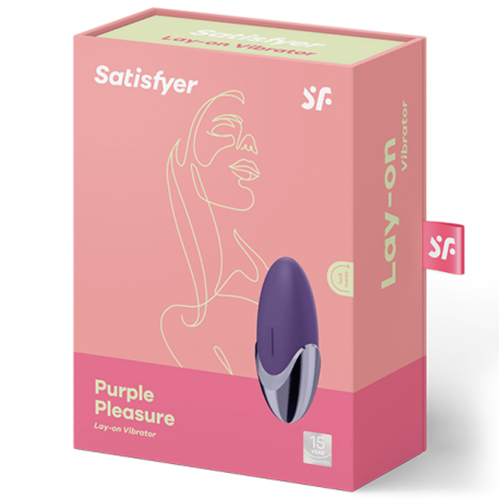 Satisfyer Vibrators Purple Pleasure - Violet, Brass