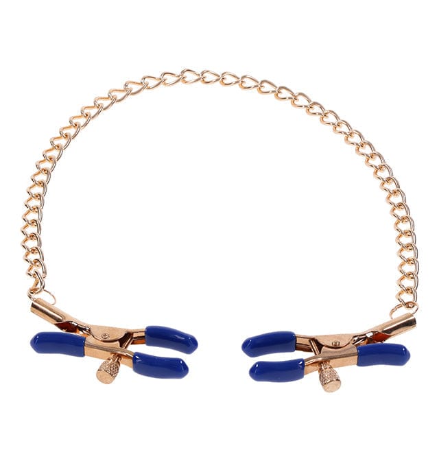 Sex & Mischief BDSM Cougar Chained Nipple Clamps