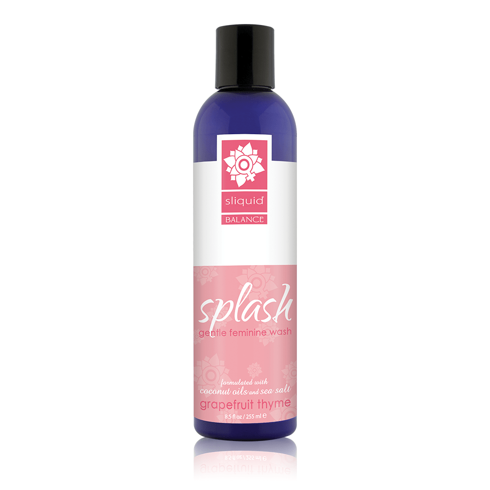 Sliquid Lubes Balance Splash Feminine Wash Grapefruit Thyme 8.5 oz/255 ml