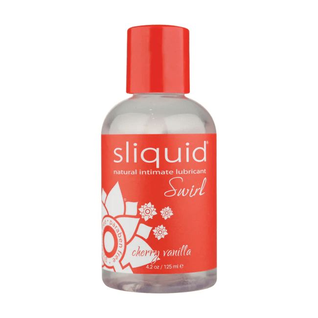 Sliquid Lubes Naturals Swirl - Cherry Vanilla 4.2oz