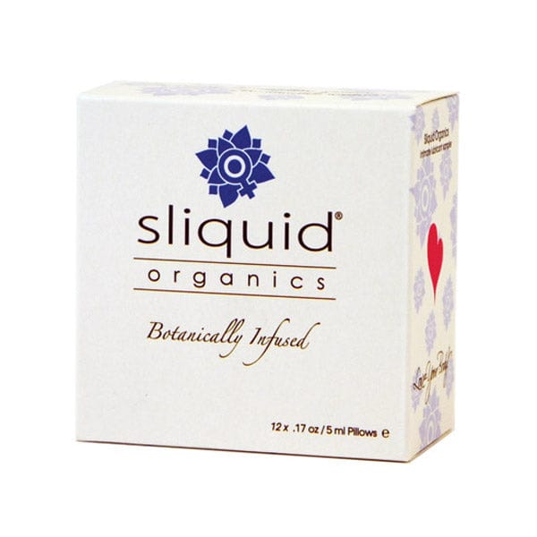 Sliquid Lubes Organics Sampler Cube
