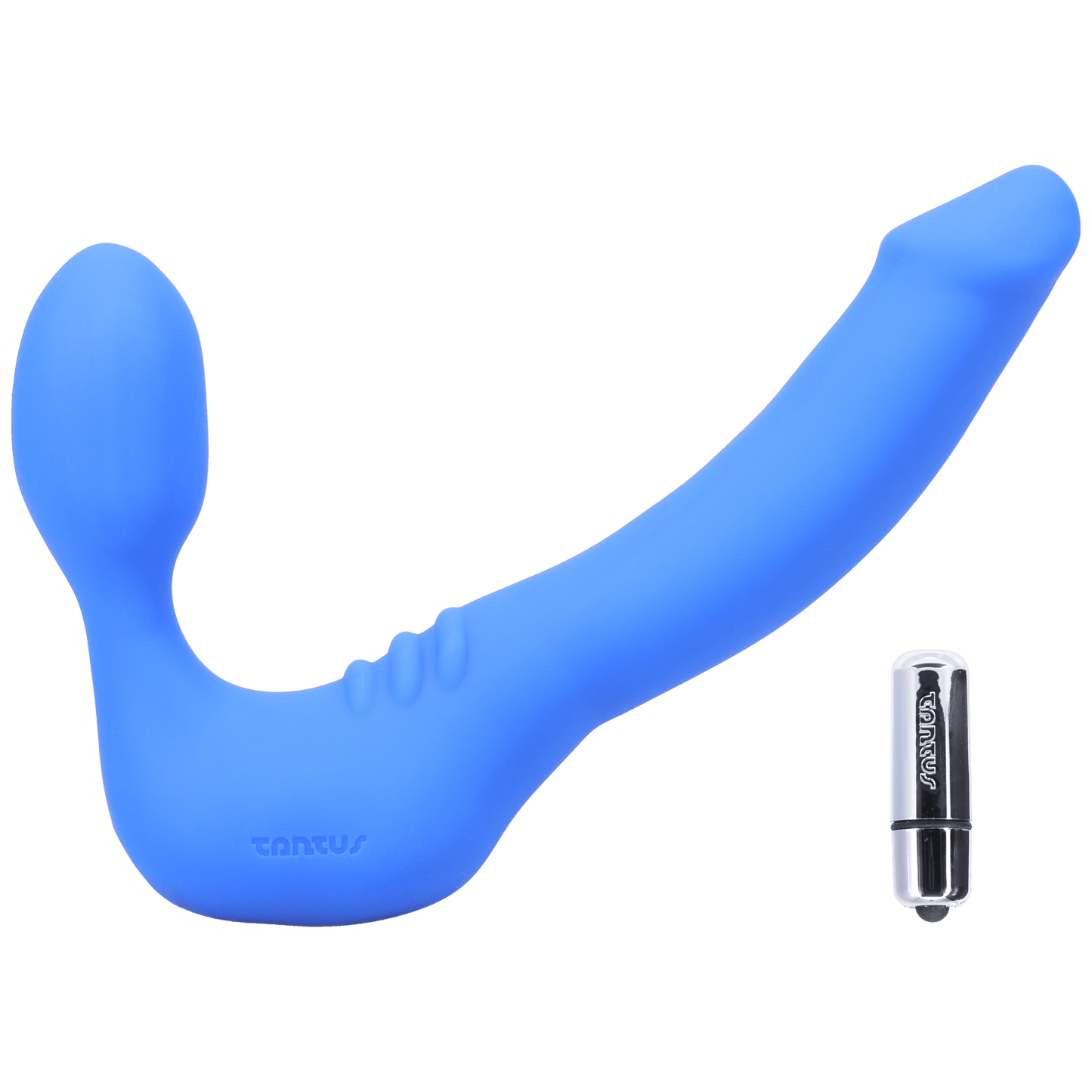 Tantus Anal Toys Default Strapless Slim Azure Medium
