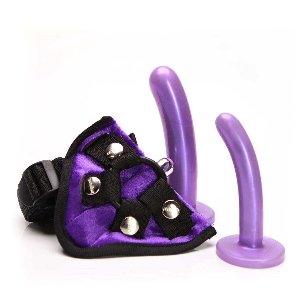 Tantus Strap-Ons & Harnesses Lavender Bend Over Beginner Kit - Lavender