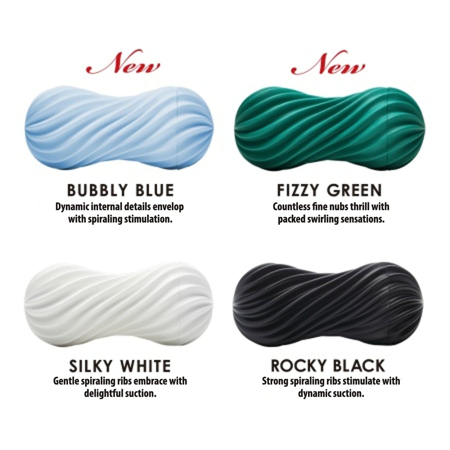 Tenga For Him FLEX BUBBLY BLUE