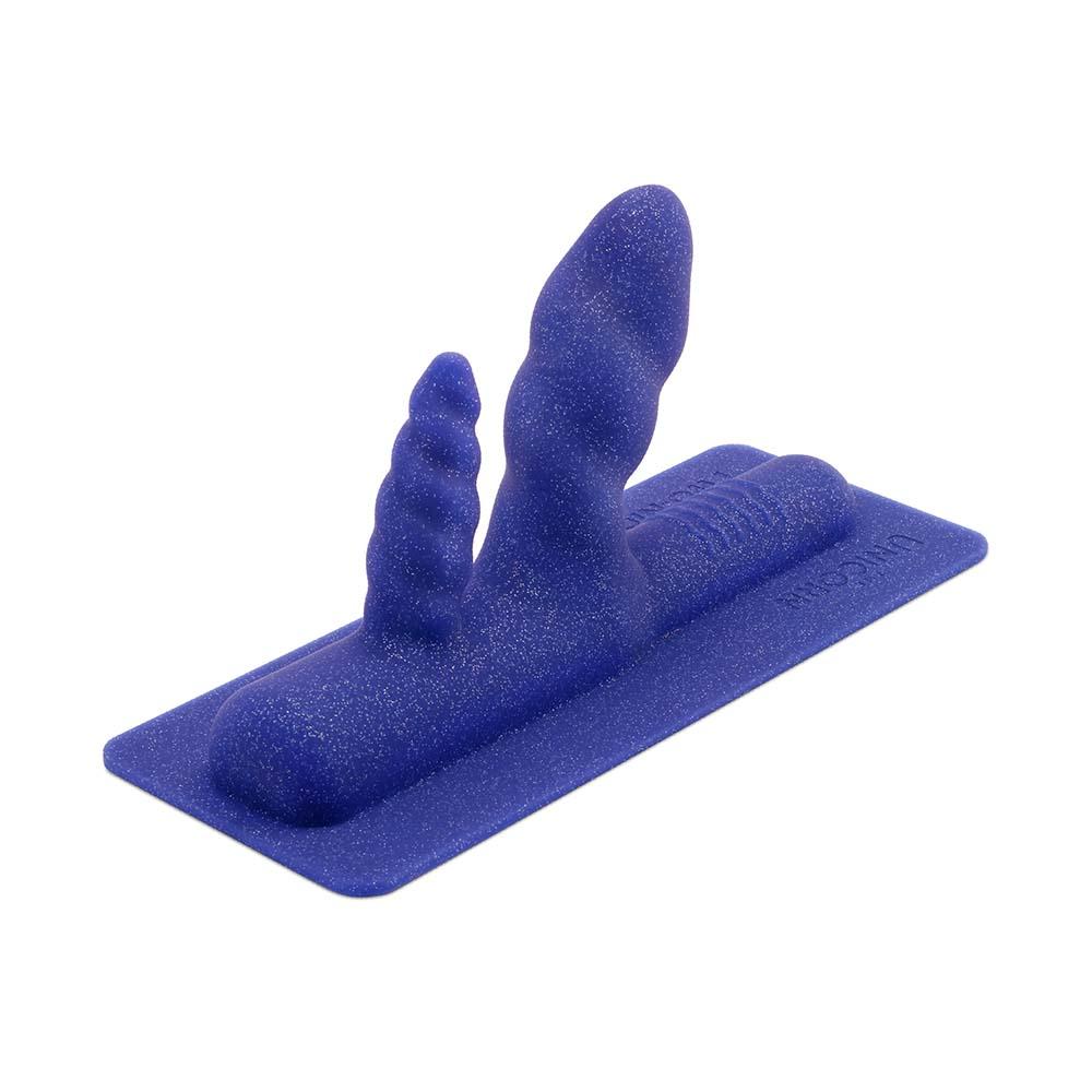 The Cowgirl Vibrators Two-Nicorn - Textured Double Penetration Attachment