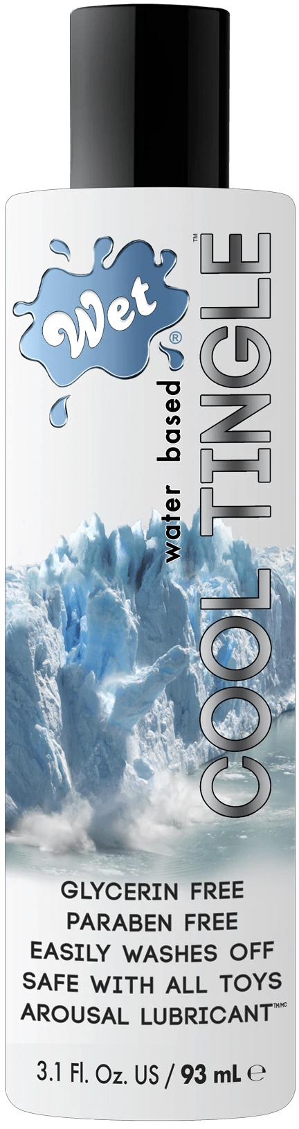 Wet Lubes Cool Tingle Water Based 3.1 Fl. Oz./93mL