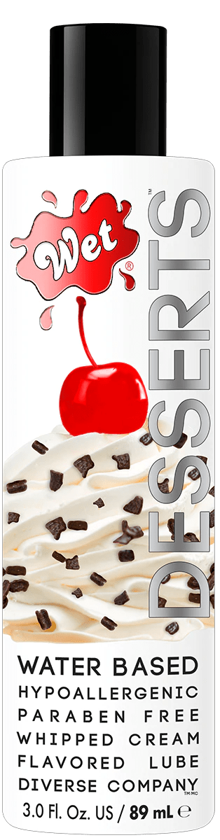 Wet Lubes Desserts Whipped Cream 3oz