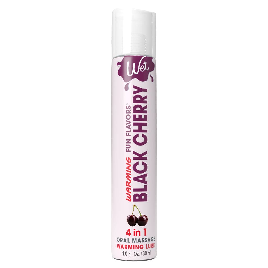 Wet Lubes Fun Flavours Black Cherry 1 Fl. Oz. / 30 ml