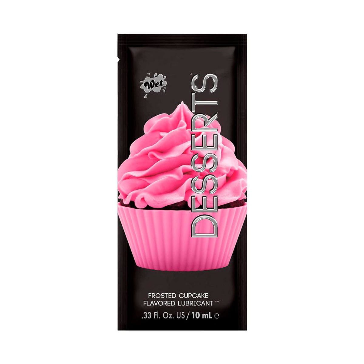 Wet Lubes Wet® Desserts™ Frosted Cupcake .33 Fl. oz./10mL