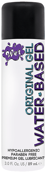 Wet Lubes WET® Original® Water Based Gel 3 Fl. oz./89mL