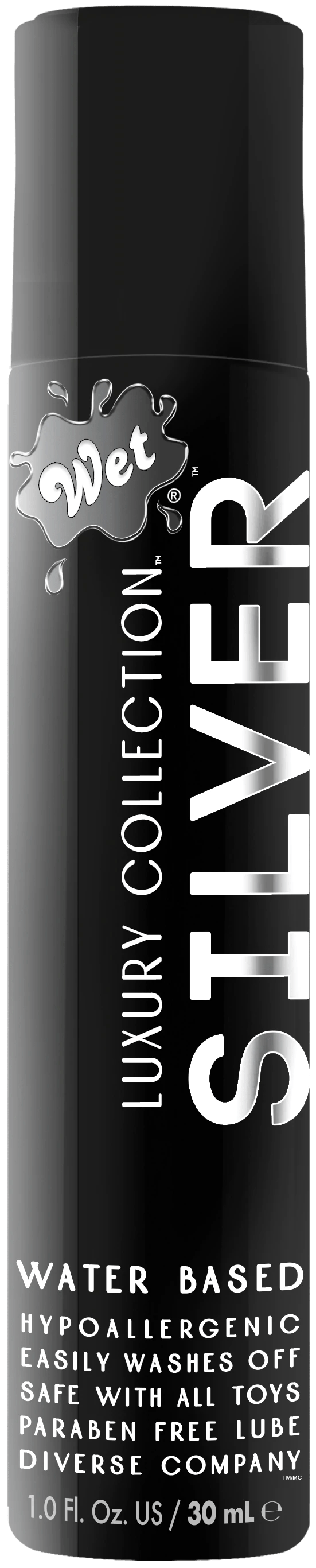 Wet Other Silver Water Based 1 Fl. Oz./30mL