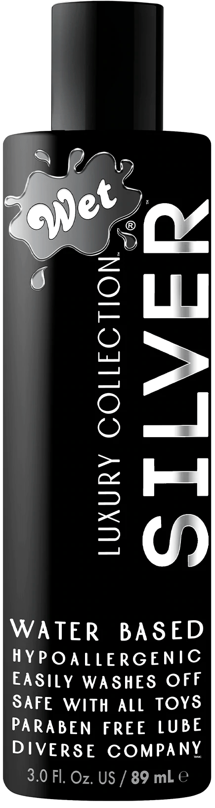 Wet Other Silver Water Based 3 Fl. Oz/89mL