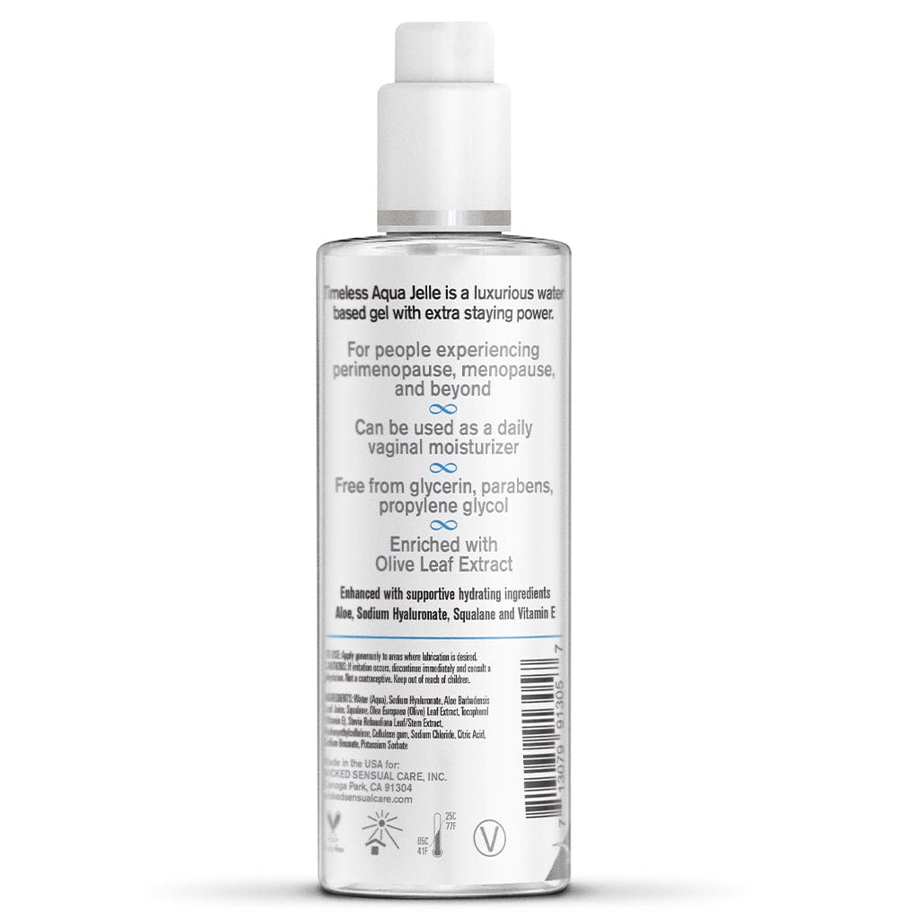 Wicked Lubes Simply Timeless Aqua Jelle 4 oz