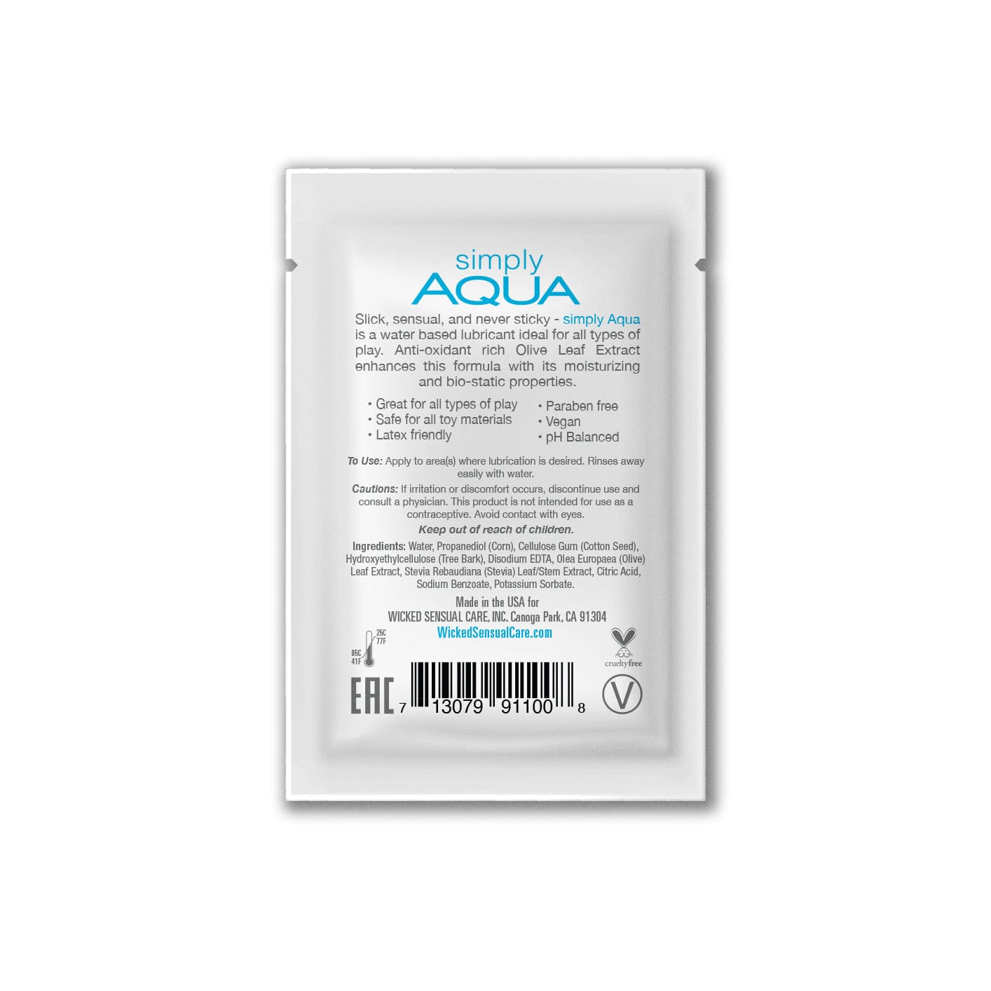 Wicked Other Simply Aqua Sachet