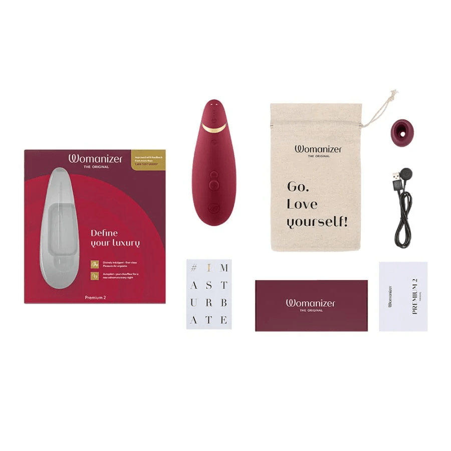 Womanizer Vibrators Premium 2 - Bordeaux