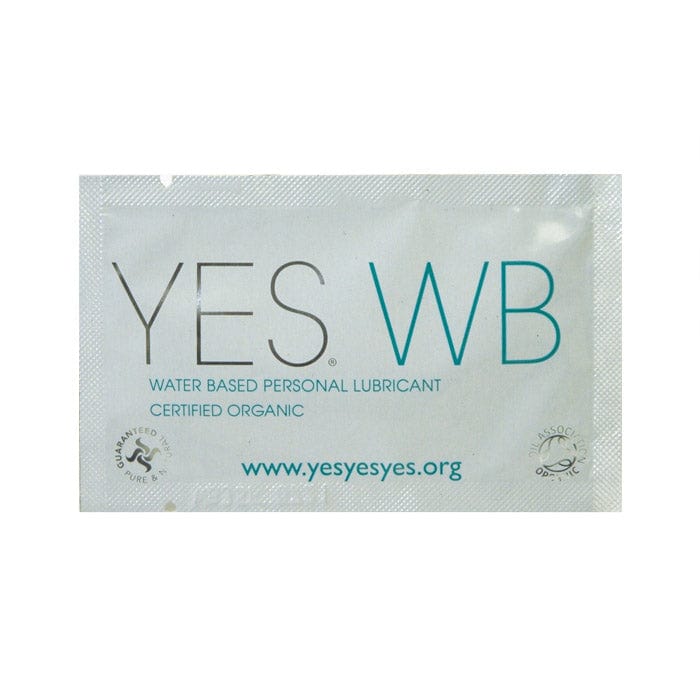YES Lubricants Lubes WB Water Based Lubricant 7ml Sachet
