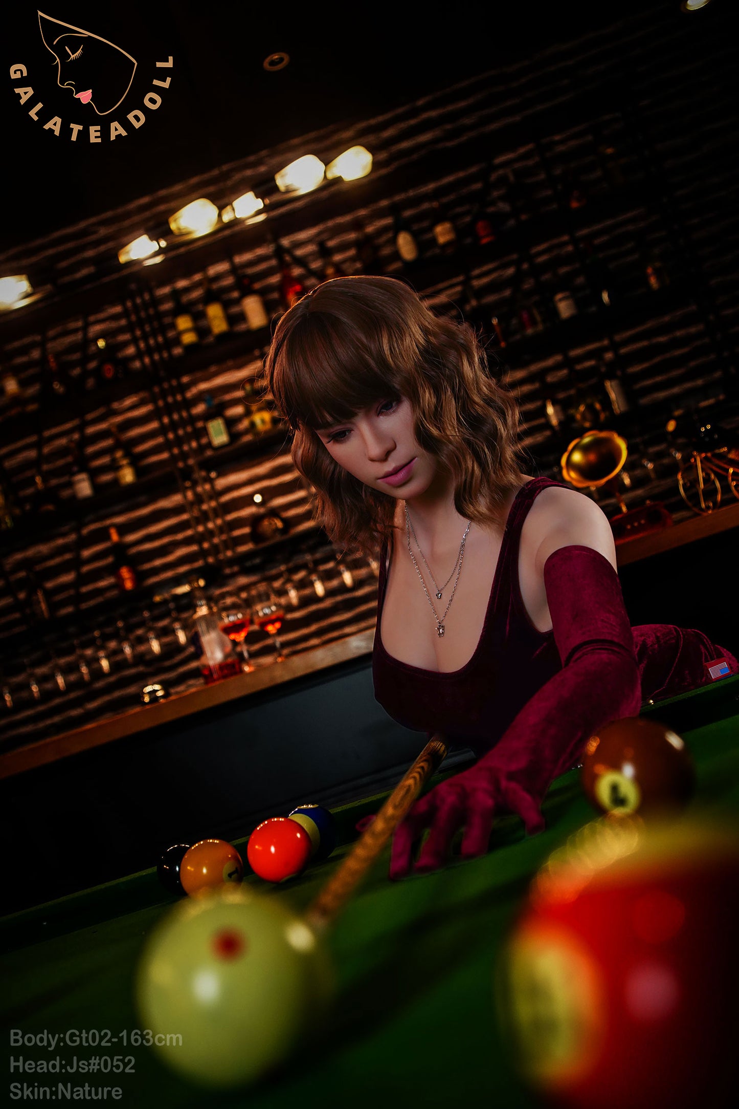 Nana 163cm (C-Cup) Sexy Billiard Coach Sex Doll - Galatea