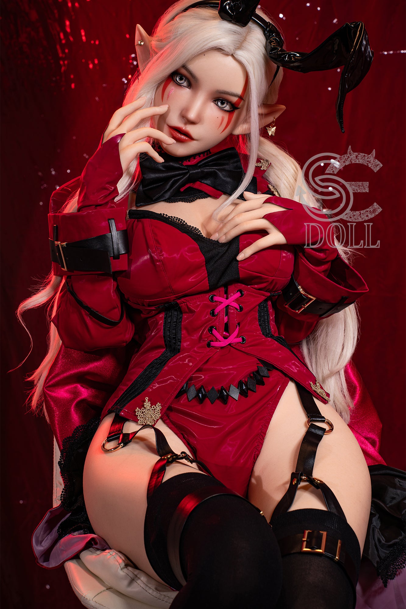 Aryana 155cm D-Cup Devilish Temptress Silicone Sex Doll - SEDOLL